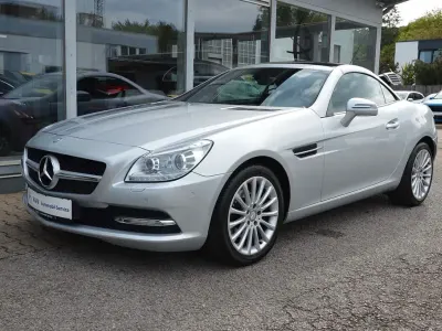 Brugt Mercedes SLK200 184 HK (135 kW) 2011 Sølv Cabriolet