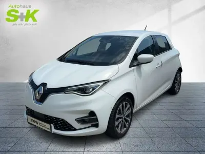 Gebraucht Renault Zoe Intens 100 kW (136 PS) 2021 Arktisweiß Kleinwagen