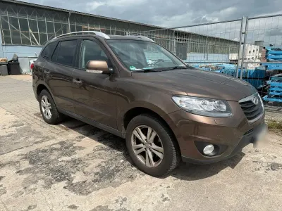 Gebraucht Hyundai Santa Fe Premium 197 PS (144 kW) 2010 Braun SUV