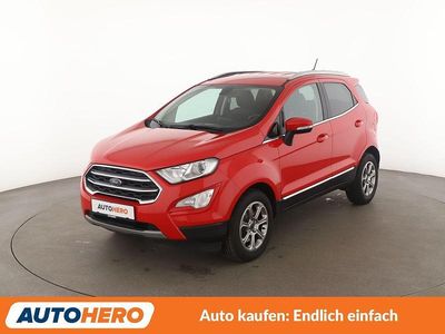 Gebraucht Ford Ecosport Titanium 125 PS (91 kW) 2019 Rot SUV