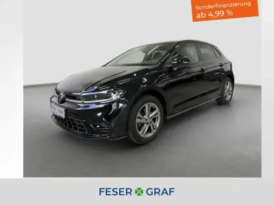 Käytetty VW Polo R-line 110 HP (80 kW) 2023 Musta Viistoperä