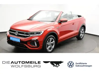 Gebraucht VW T-Roc Cabriolet R-line 150 PS (110 kW) 2025 Kings red metallic Cabrio