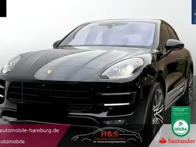 Gebraucht Porsche Macan Turbo 400 PS (294 kW) 2015 Tiefschwarz SUV
