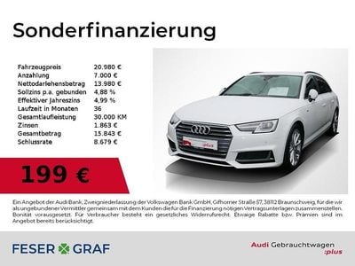 Gebraucht Audi A4 S-Line 190 PS (139 kW) 2019 Ibisweiß Kombi