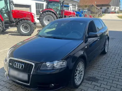 Gebraucht Audi A3 S-Line 150 PS (110 kW) 2007 Schwarz Kleinwagen