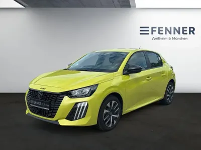 Gebraucht Peugeot 208 Active 101 PS (74 kW) 2024 Farbe aguedagelb/typ aussenverkleidung metalliclackierung Kleinwagen