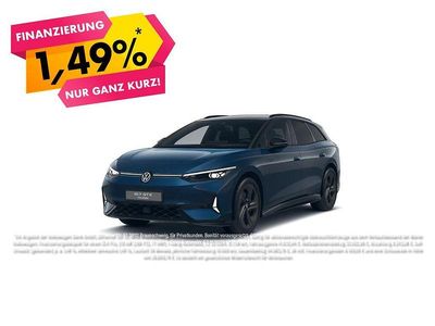 Brugt VW ID.7 GTX 250 kW (340 HK) 2025 Blå Sedan
