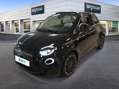 Gebraucht Fiat 500e La Prima 86 kW (118 PS) 2023 Schwarz Kleinwagen