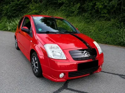Gebraucht Citroën C2 VTR Sport 73 PS (53 kW) 2007 Rot Kleinwagen