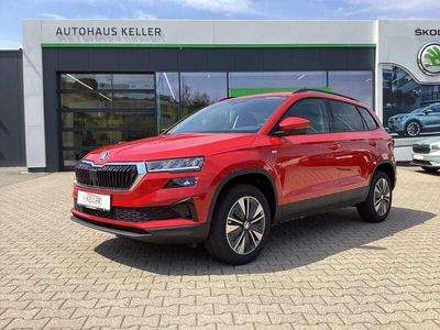 gebraucht Skoda Karoq Tour 1,5 TSI 110 kW 7-Gang DSG PDC DAB Sitzh.