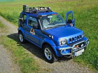 Używany Suzuki Jimny 82 KM (60 kW) 2001 Niebieski SUV