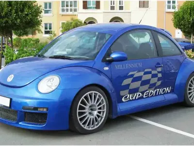 Gebraucht VW New Beetle 150 PS (110 kW) 2001 Blau Kleinwagen