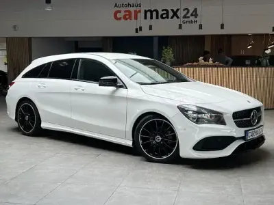 Używany Mercedes CLA180 Shooting Brake AMG line 122 KM (89 kW) 2019 Biały Kombi