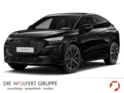 Gebraucht Audi Q4 Sportback e-tron S-Line 210 kW (286 PS) 2024 Schwarz SUV