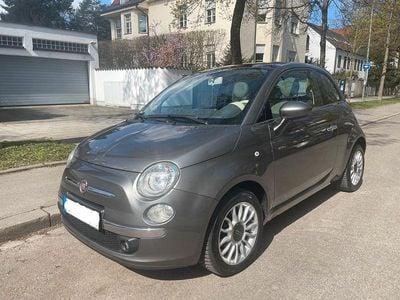 Gebraucht Fiat 500 Lounge 69 PS (50 kW) 2014 Grau Kleinwagen
