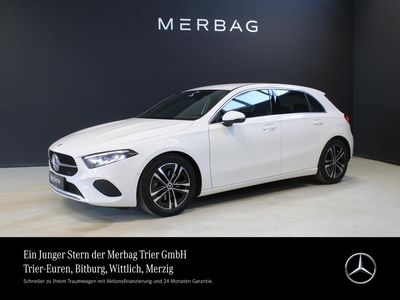 Gebraucht Mercedes A180 Advanced 136 PS (100 kW) 2023 Unilack polarweiß Limousine