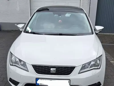 Gebraucht Seat Leon Style 125 PS (91 kW) 2016 Weiß Kleinwagen