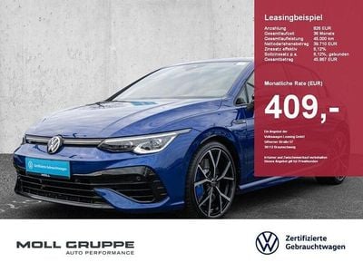 Usata VW Golf VIII R 320 CV (235 kW) 2022 Blu Berlina