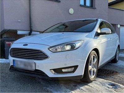 Gebraucht Ford Focus Titanium 150 PS (110 kW) 2017 Weiß Kombi
