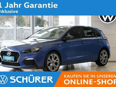 gebraucht Hyundai i30 1.4 T-GDI DSG N Line LED Navi Pano Kamera Keyless