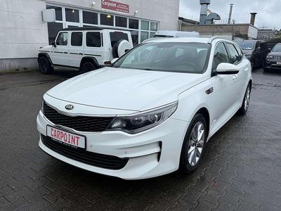 Gebraucht Kia Optima Edition 7 163 PS (119 kW) 2018 Weiß Kombi