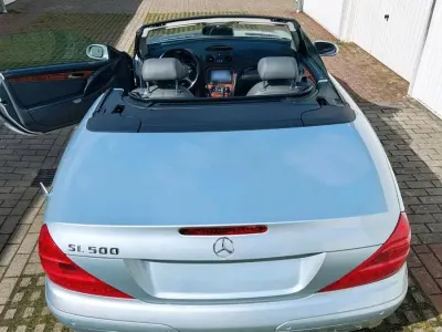 Gebraucht Mercedes SL500 306 PS (225 kW) 2001 Silber Cabrio