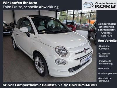 Gebraucht Fiat 500C Dolcevita 69 PS (50 kW) 2022 Gelato weiß Cabrio