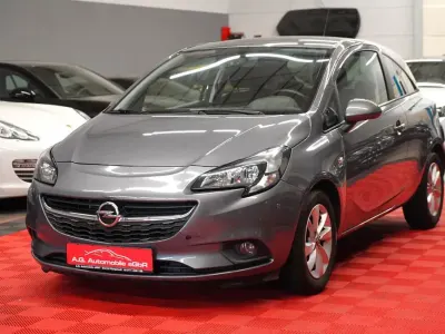 Gebraucht Opel Corsa drive 90 PS (66 kW) 2016 Grau Kleinwagen