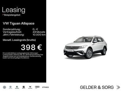 Weiß Gebraucht 2022 VW Tiguan Allspace Life SUV | 30.990 € (Guter Preis)
