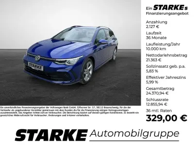 Gebraucht VW Golf VIII R-line 131 PS (96 kW) 2023 Blau (lapiz blue metallic) Kombi