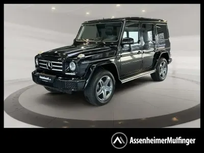 Gebraucht Mercedes G500 AMG 421 PS (309 kW) 2018 Obsidianschwarz metallic SUV
