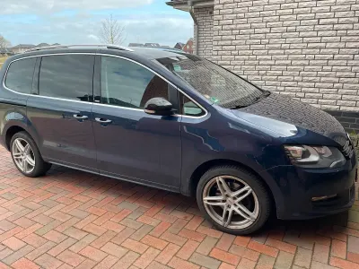 Gebraucht VW Sharan Join 150 PS (110 kW) 2012 Blau Van / Kleinbus