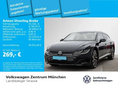 Brugt VW Arteon R-line 190 HK (139 kW) 2023 Sort Stationcar