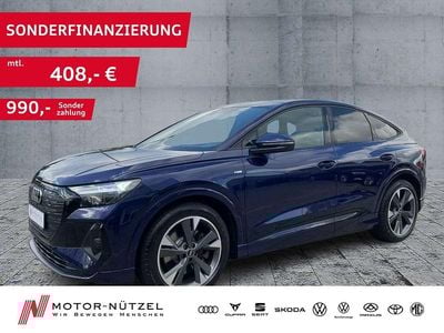 Gebraucht Audi Q4 e-tron S-Line 219 kW (299 PS) 2022 Navarrablau metallic SUV