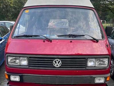 Second-hand VW T3 69 CP (50 kW) 1989 Roșu Van