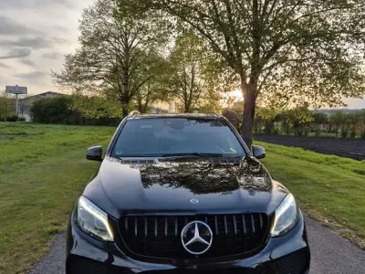 Brugt Mercedes GLE500 455 HK (334 kW) 2017 Sort SUV