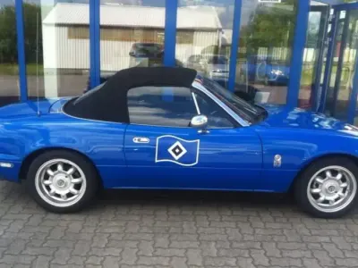 Usata Mazda MX5 116 CV (85 kW) 1991 Blu Cabrio