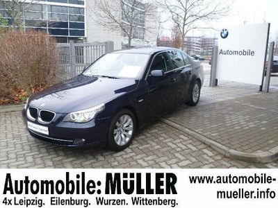 Gebraucht BMW 520 Advantage 177 PS (130 kW) 2009 Blau metallic Limousine