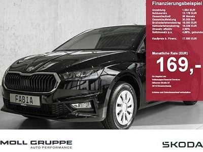 Neu Skoda Fabia Essence 80 PS (58 kW) 2025 Schwarz Kleinwagen