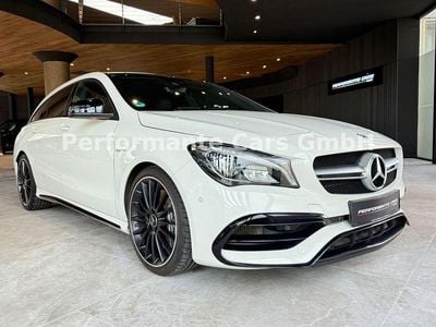 Usata Mercedes CLA45 AMG Shooting Brake AMG 381 CV (280 kW) 2018 Bianco Station wagon