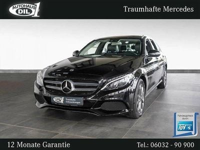 Gebraucht Mercedes C200 Avantgarde 184 PS (135 kW) 2018 Schwarz (obsidianschwarz  metalliclack) Kombi