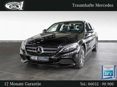 Schwarz (obsidianschwarz metalliclack) Gebraucht 2018 Mercedes C200 Avantgarde Kombi | 22.451 € (Teuer)