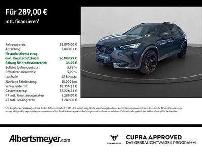 Grau Gebraucht 2023 Cupra Formentor SUV | 33.889 € (Fairer Preis)