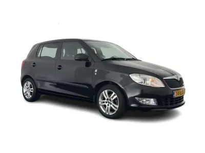 Gebraucht Skoda Fabia Business Line 75 PS (55 kW) 2012 Schwarz Kleinwagen