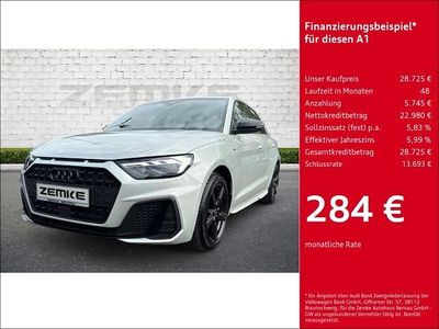 Usata Audi A1 Sportback S-Line 110 CV (80 kW) 2024 Argento Utilitaria