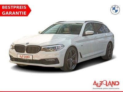 Gebraucht BMW 520 Sport Line 190 PS (139 kW) 2018 Weiß Kombi