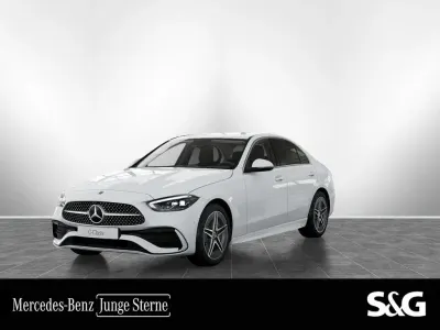 Gebraucht Mercedes C180 AMG 170 PS (125 kW) 2025 Unilack polarweiß Limousine