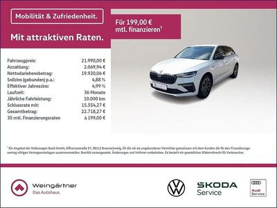 Usata Skoda Scala Comfort 116 CV (85 kW) 2024 Bianco Utilitaria