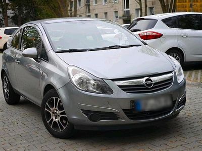 Gebraucht Opel Corsa Edition 2010 Silber Kleinwagen