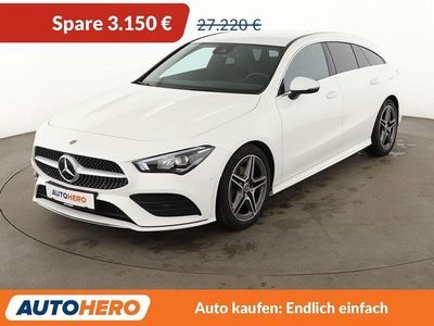 Gebraucht Mercedes CLA180 Shooting Brake AMG line 136 PS (100 kW) 2020 Weiß Kombi
